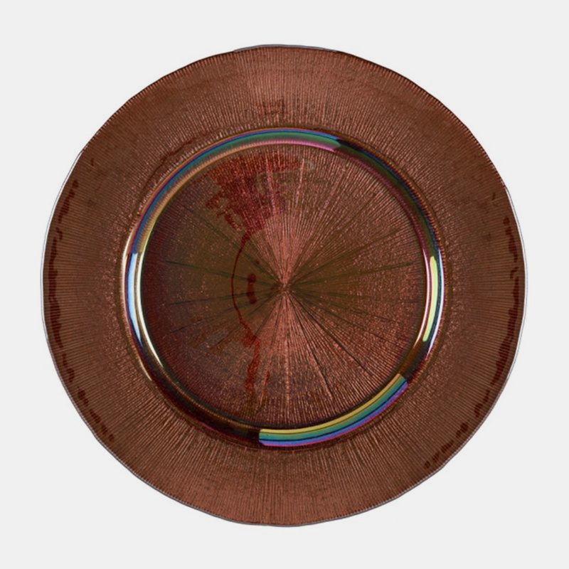 glass charger plate 1 Wholesale glass charger plate PZ-045 product photo